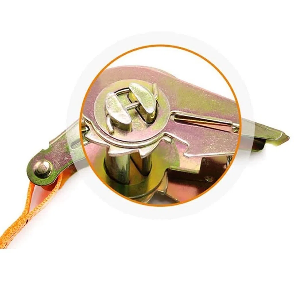 Cinghie di ancoraggio a cricchetto 4 set 1 pollice di larghezza Tirare di sicurezza 800 kg Cinghie di tensionamento Cinghie di ancoraggio Grandi veicoli di piccole dimensioni Cinghie a cricchetto pe