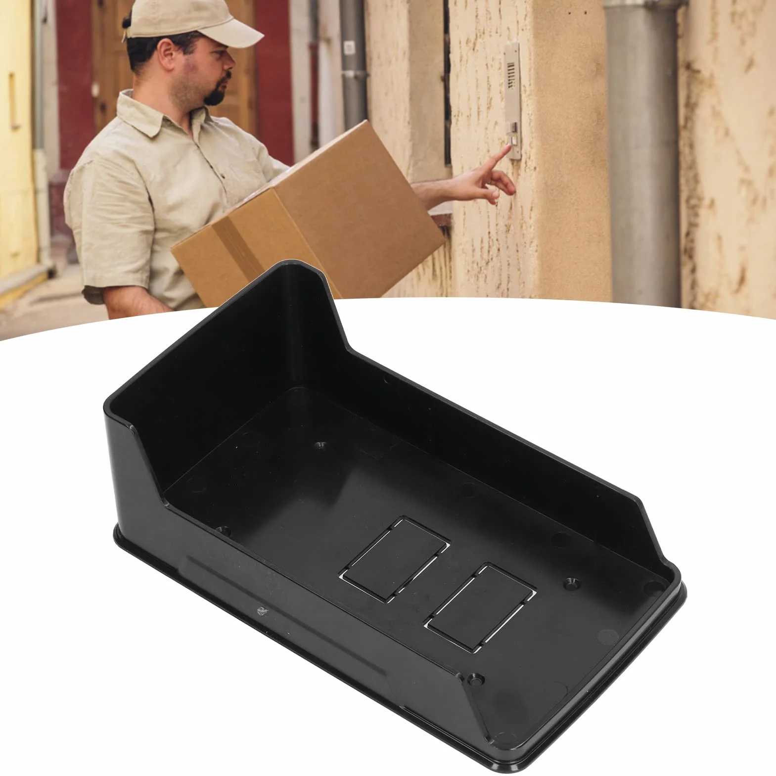 Campanello Parapioggia Blocco Luce Resistente Alle Intemperie Porta Ingresso Tastiera Cover Protettiva Shell per la Casa