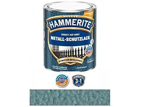 250 ML Hammerite direttamente sulla ruggine del metallo Vernice Protettiva Blu, Martello in metallo stile