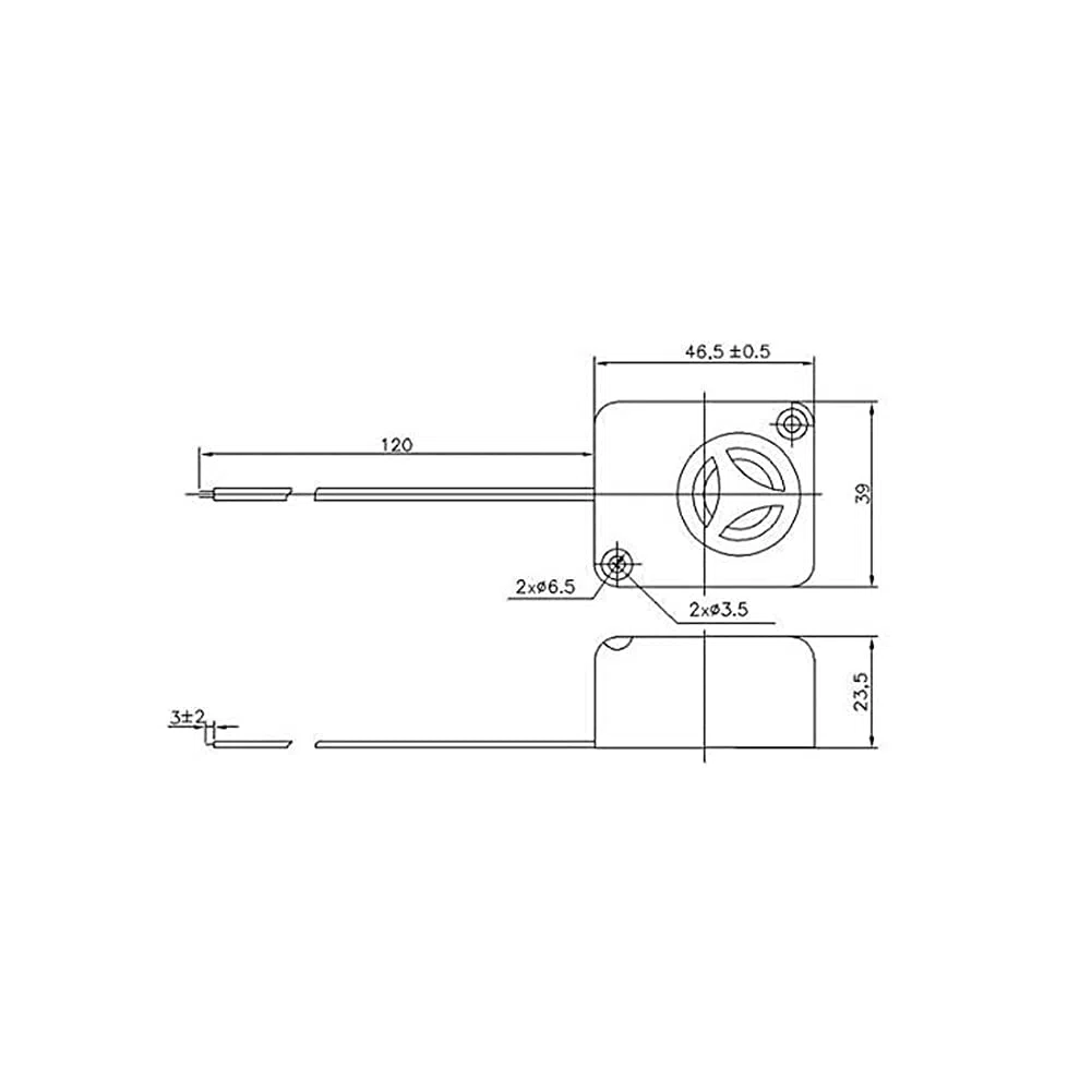 Mini sirena di allarme piezoelettrica da 12 V CC, 5 pezzi, 110 dB, antifurto, allarme ad alta decibel, per auto + 5 connettori a clip per batteria