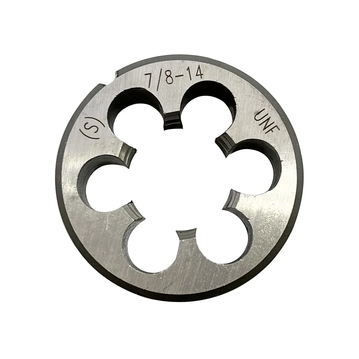 7/8-14 HSS Set di maschi e filiere, maschio per filettatura a macchina UNF e filiera tonda UNF mano destra