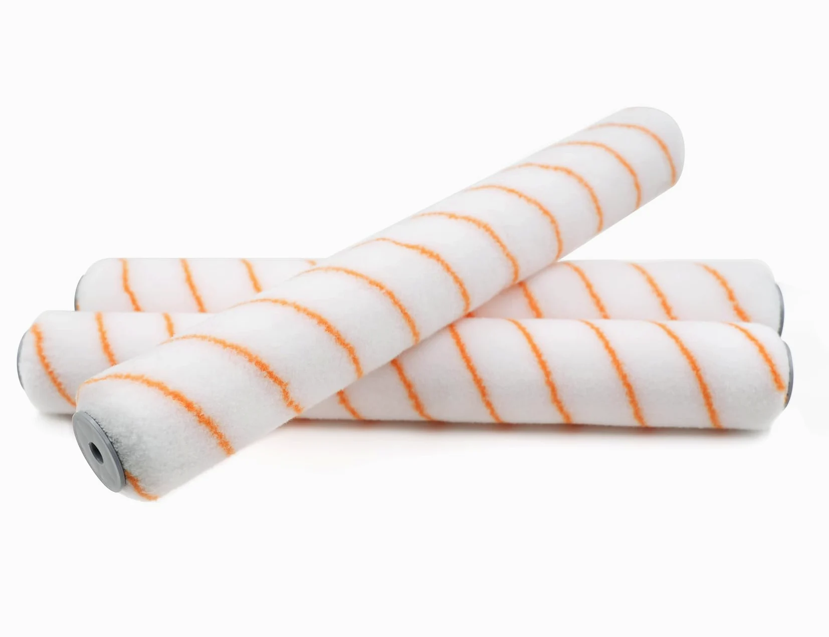 ROLLINGDOG Coperture per rullo da pittura, 45,7 cm, confezione da 3 manicotti in poliestere per pareti, soffitti, pavimenti e terrazze, senza pelucchi, lavabili e riutilizzabili