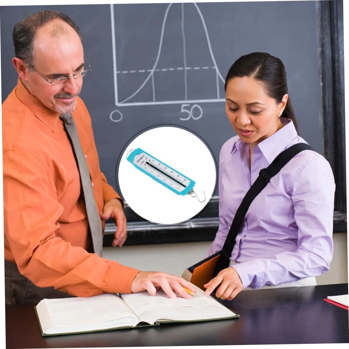 Dinamometro Molla Bar Pesetti Strumento Didattico Per Esperimenti Nelle Scuole Alta Precisione e Materiali Resistenti