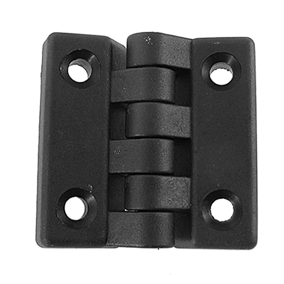 PATIKIL 65 x 65mm Singolo Azione Cerniere, 2pz Plastica Cerniere per Porta, Nero