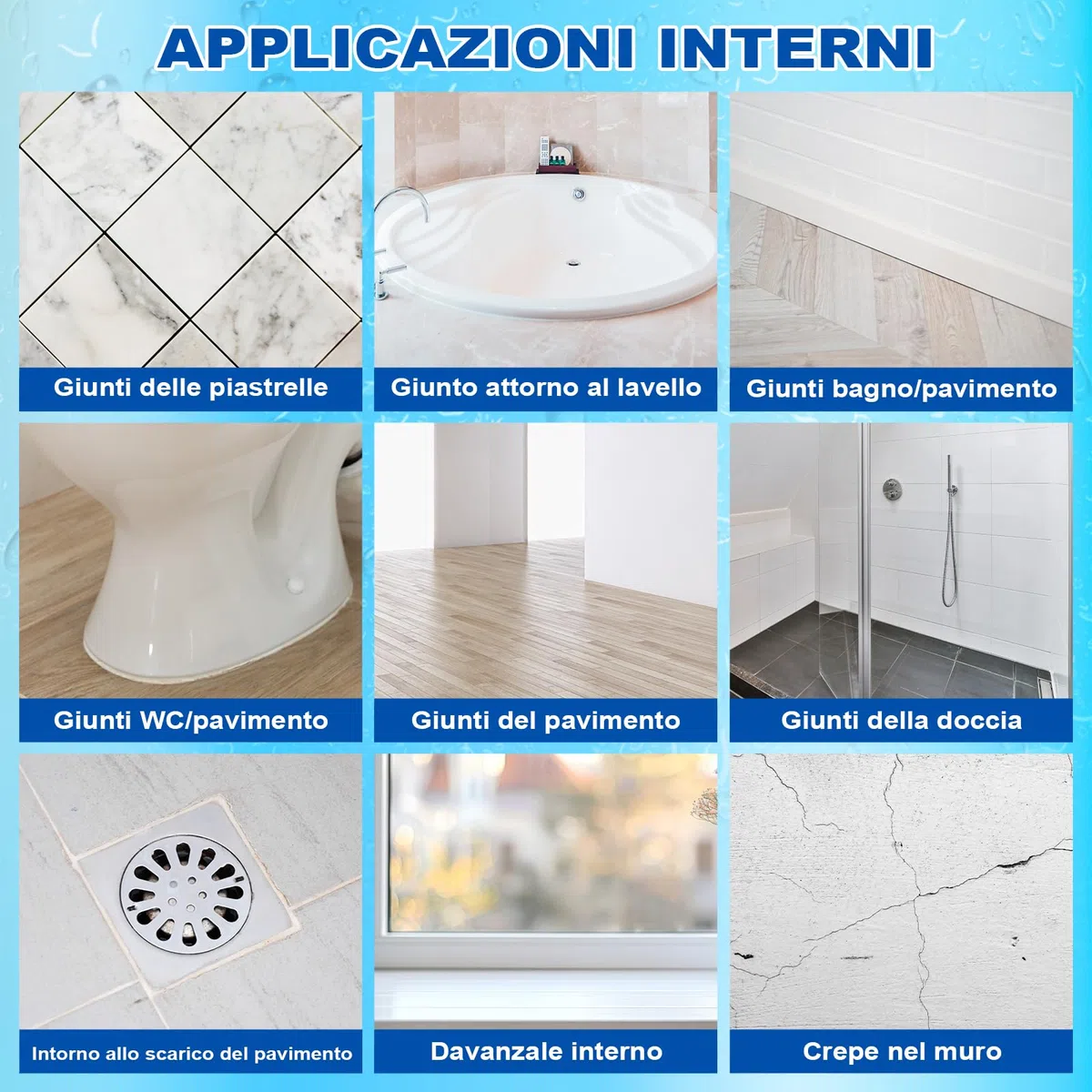 Sigillante Impermeabile Liquido 1KG | Rivestimento Impermeabile Trasparente per Interni ed Esterni | Agente Impermeabilizzante Invisibile per Doccia, Legno, Tetto e Pareti