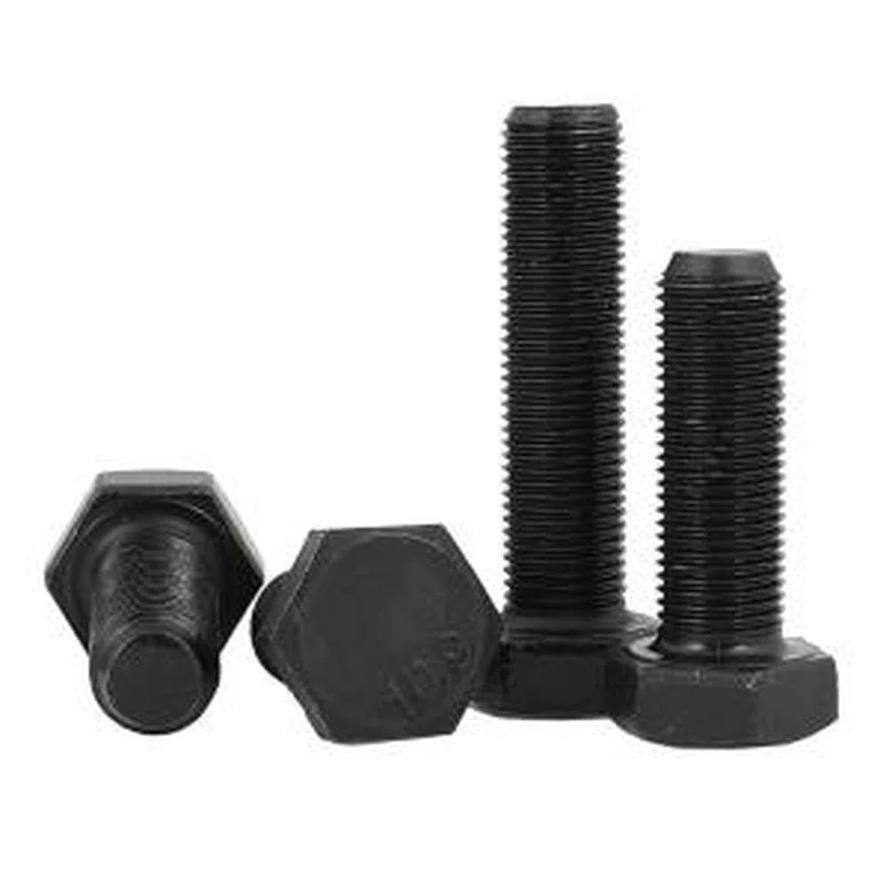 10 bulloni esagonali GB5783 M14X40 in lega di acciaio 12,9, filettatura completa, scatola nera M14-2,0 x 40 (112001140040)