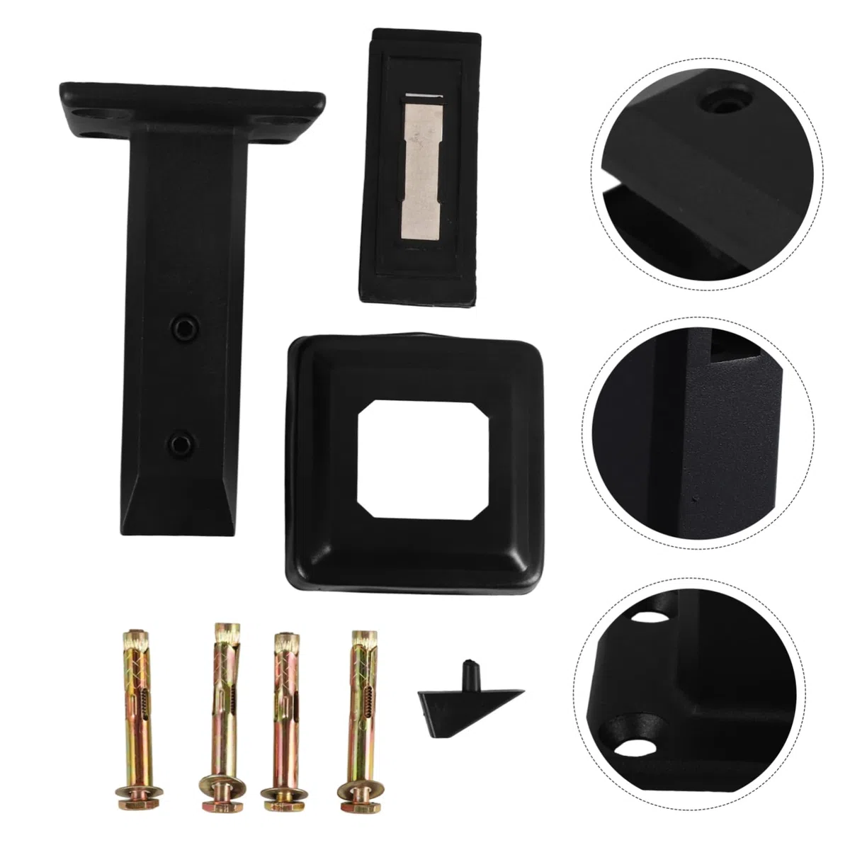 Homoyoyo Morsetto Per Ringhiera in Vetro Per Scale Clip Staffa Per Ringhiera Per Recinzione Per Piscina Clip Per Balaustra in Acciaio Inossidabile