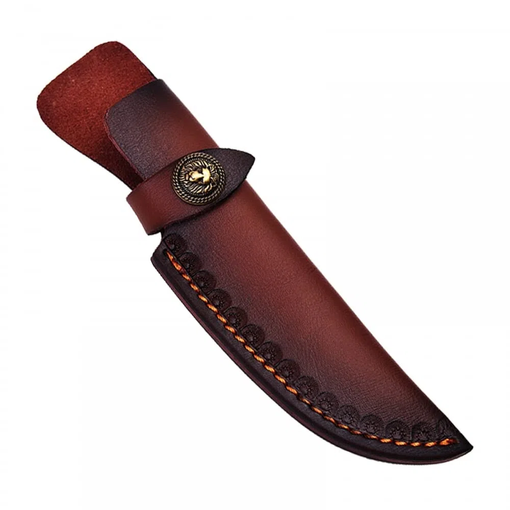 DONGKER Fodero per Coltello,7,9“ Custodia per Coltelli in Pelle Fondina per Coltellino per Caccia Campeggio