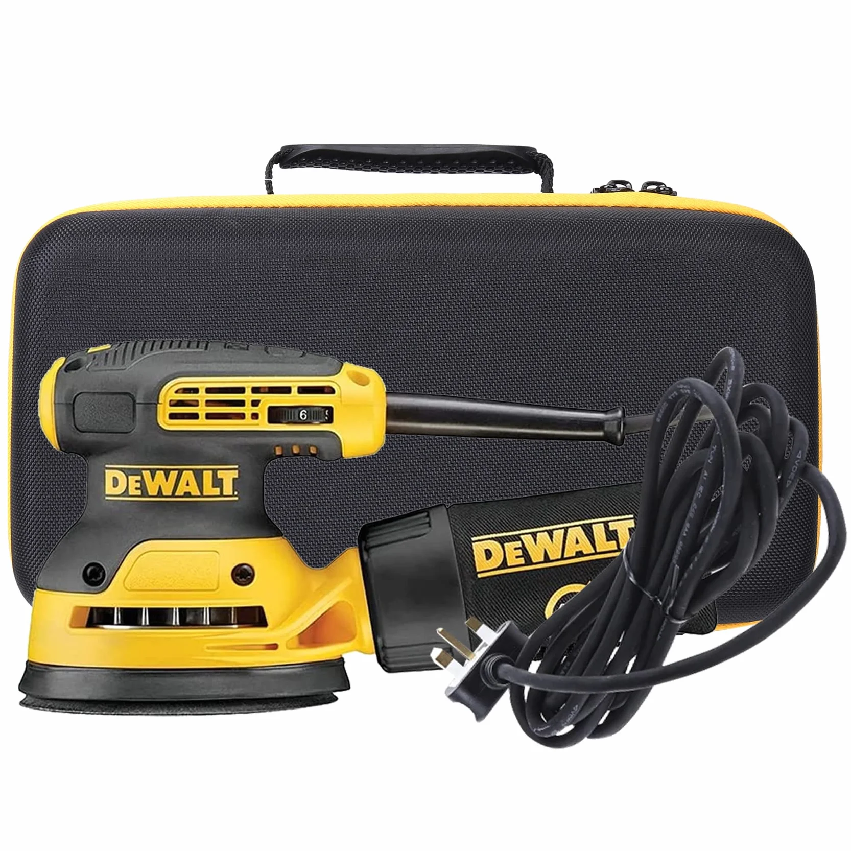 Khanka Custodia rigida per DEWALT DWE6423-QS Levigatrice Roto-Orbitale (Solo Custodia)