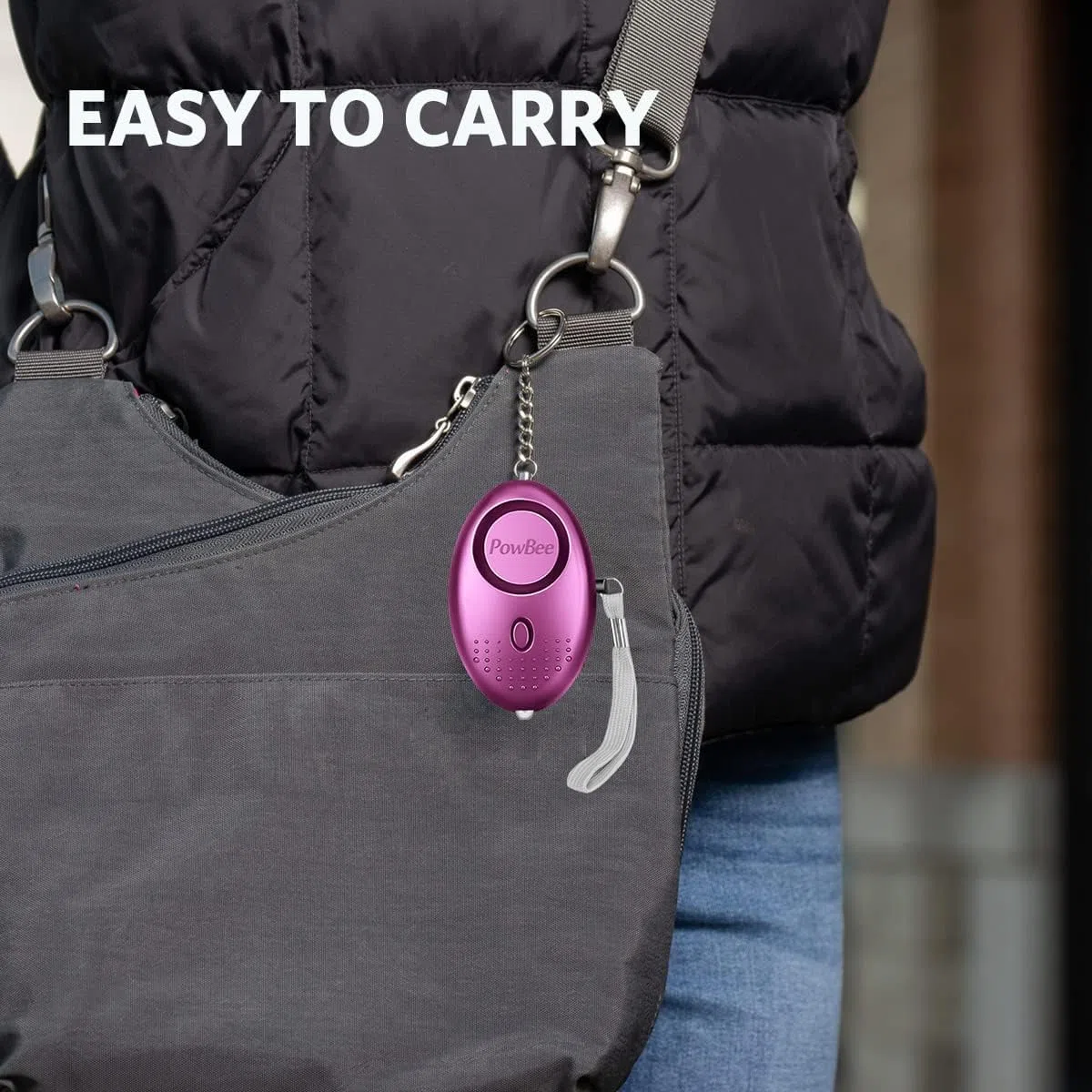 Allarmi personali da donna, confezione da 3 pezzi, riutilizzabili, approvati dalla polizia, 150 dB, con luce LED, piccoli allarmi di sicurezza personali per donne, ragazze, bambini e anziani