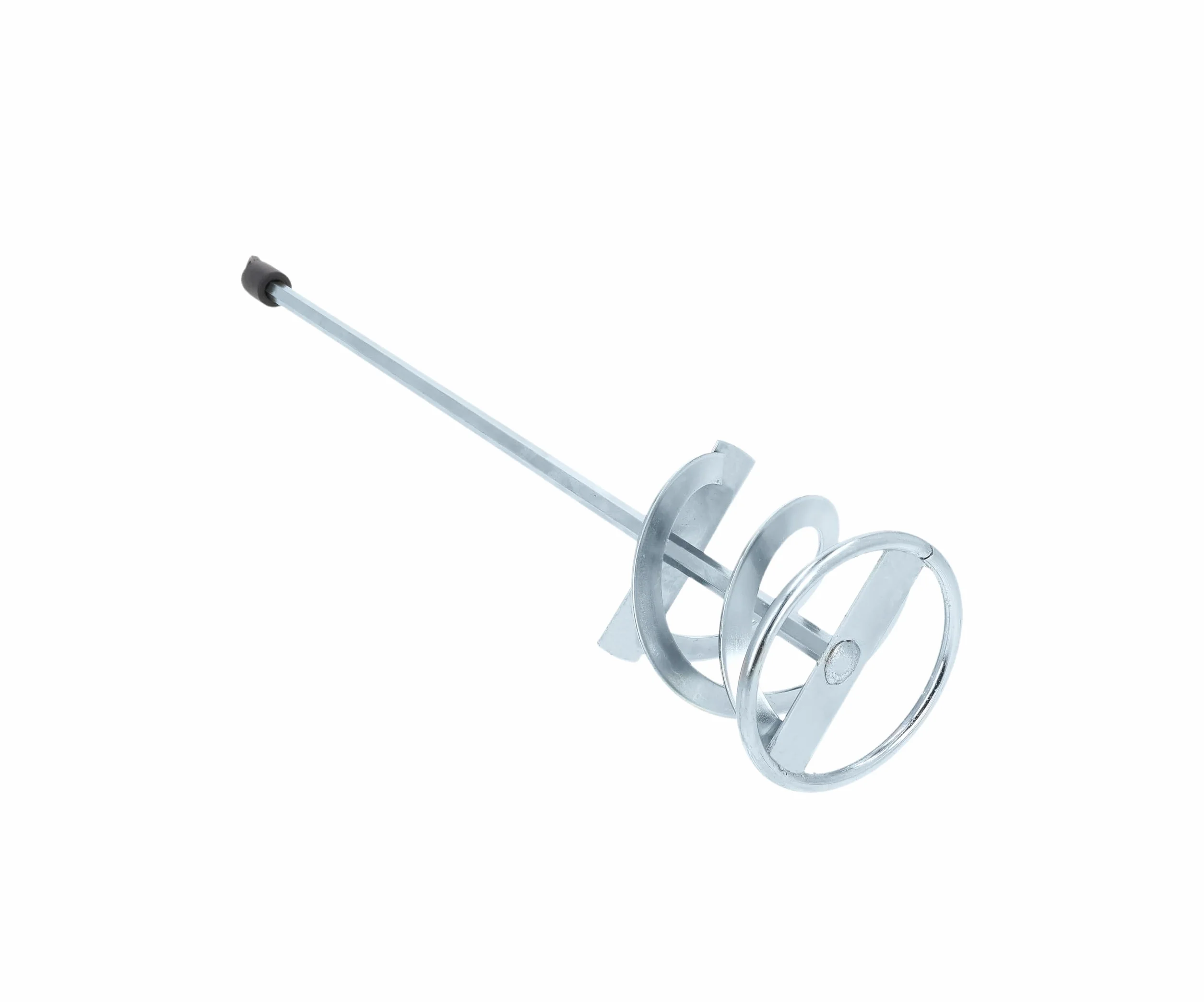 Hardy Working Tools – Frusta Miscelatrice da Cantiere 100 x 600 mm – Pala Impastatore Edile per Vernici e Malte con Gambo HEX 8 mm in Acciaio Zincato