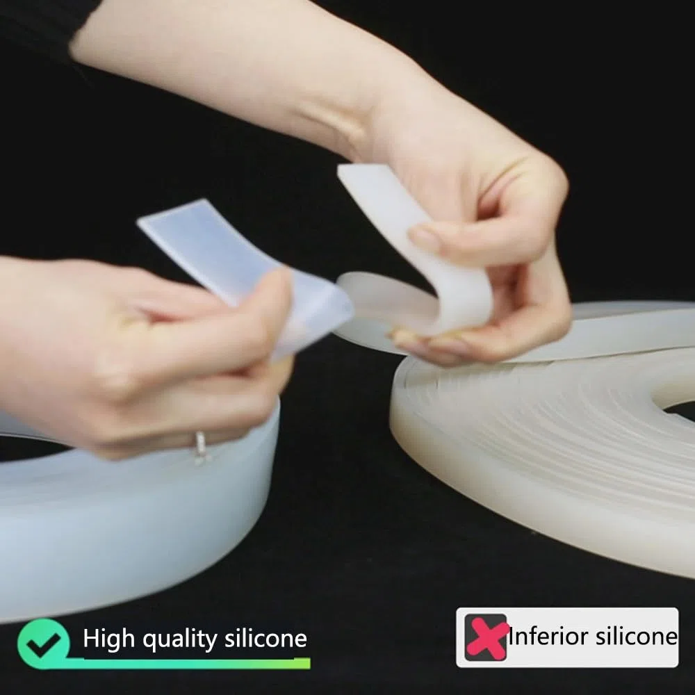 Striscia sigillante in silicone - Lunghezza 10 m, larghezza 10-120 mm, spessore 1-5 mm, riempitivo for fessure resistente al calore for porte, finestre e uso automobilistico(5mmx10mm)
