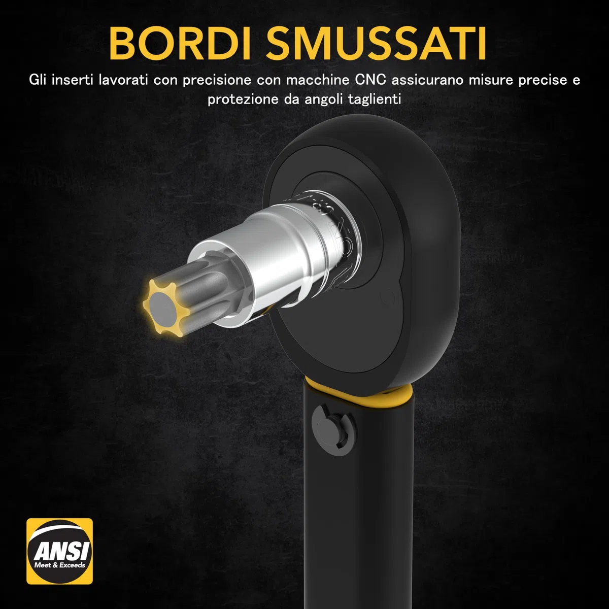 LEXIVON Chiavi Torx per Avvitatore a Batteria, Chiavi a Bussola per Milwaukee, Makita, Chiave Dinamometrica, Inserti per Avvitatore e Chiavi a Cricchetto, 13 Pezzi EU T8 - T60 (LX-143)