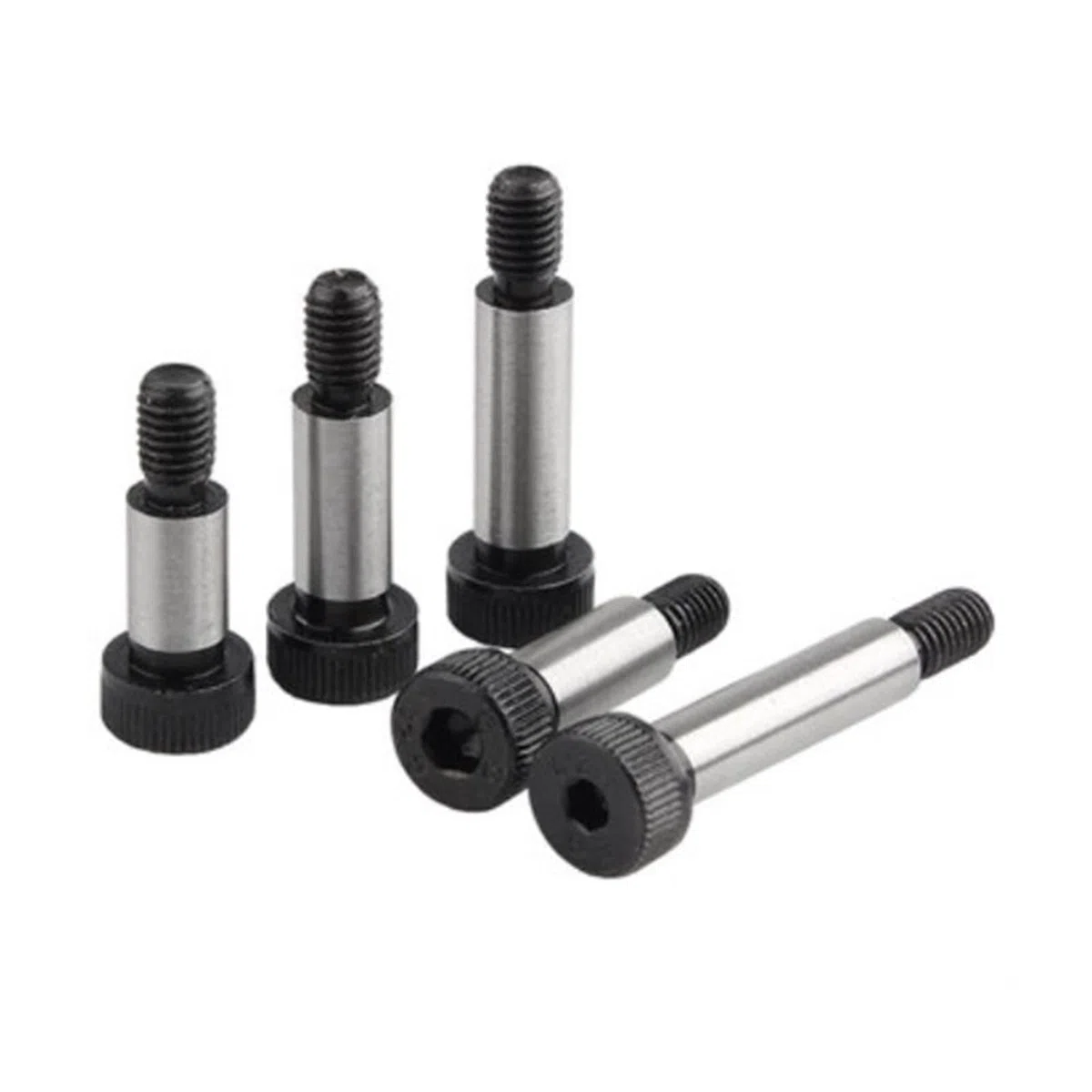Vite a spalla con esagono inc 1pc M5 M6 M8 M10 Dia = 6 8 10 12mm Grado 12.9 Testa a brugola in acciaio (Color : 50mm, Size : M8 Shoulder dia 10mm)