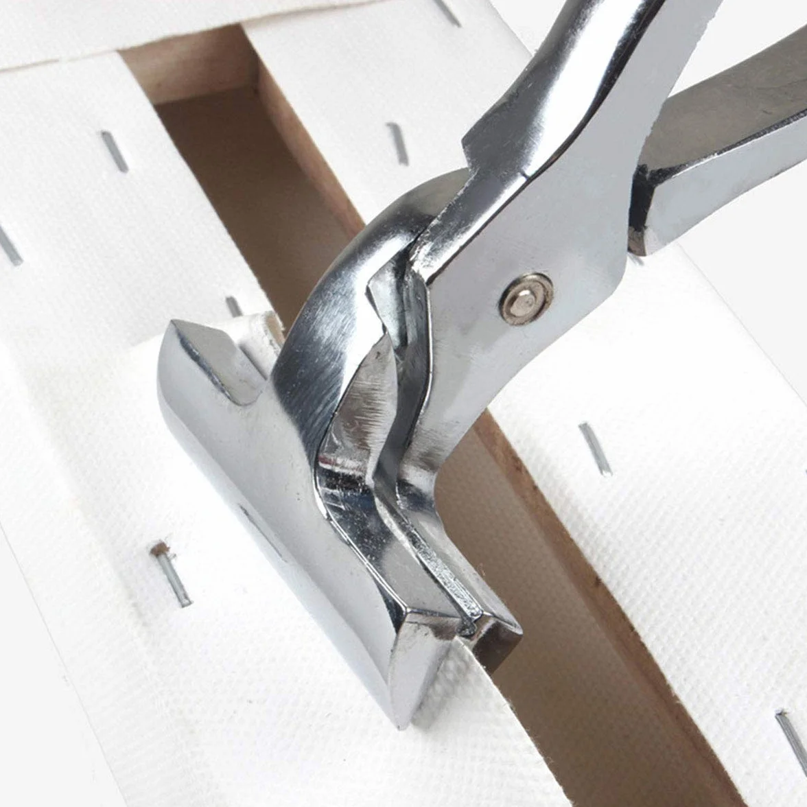 Set pinza per tela + rimozione graffette, 2 pezzi, articoli professionali regolabili, in lega di metallo, serraggio professionale e la tele pittura