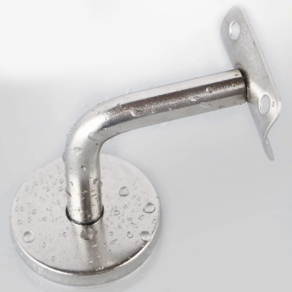 Staffe per corrimano per corrimano da 6 pezzi Staffe a parete in acciaio inossidabile cavalle di ringhiera per scale per scale, hardware delle scale