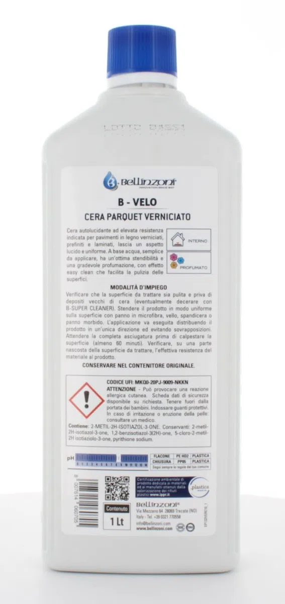 Cera parquet B-Velo Bellinzoni Lt.1