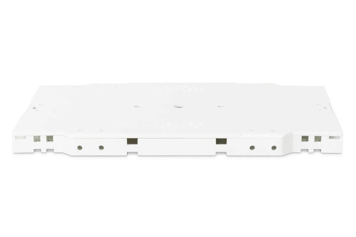 DIGITUS Cassetta di giunzione in fibra ottica – 12 fibre – Supporto per giunzione con protezione a crimpare e termorestringente – Compatibile con armadi di distribuzione FO – Grigio