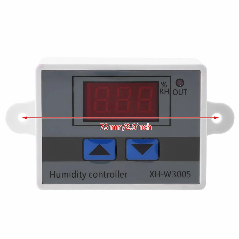 XH-W3005 Regolatore di Umidità Digitale Sensore di Umidità Ad Alta Precisione Igrometro 12V/24V/220V(12V)