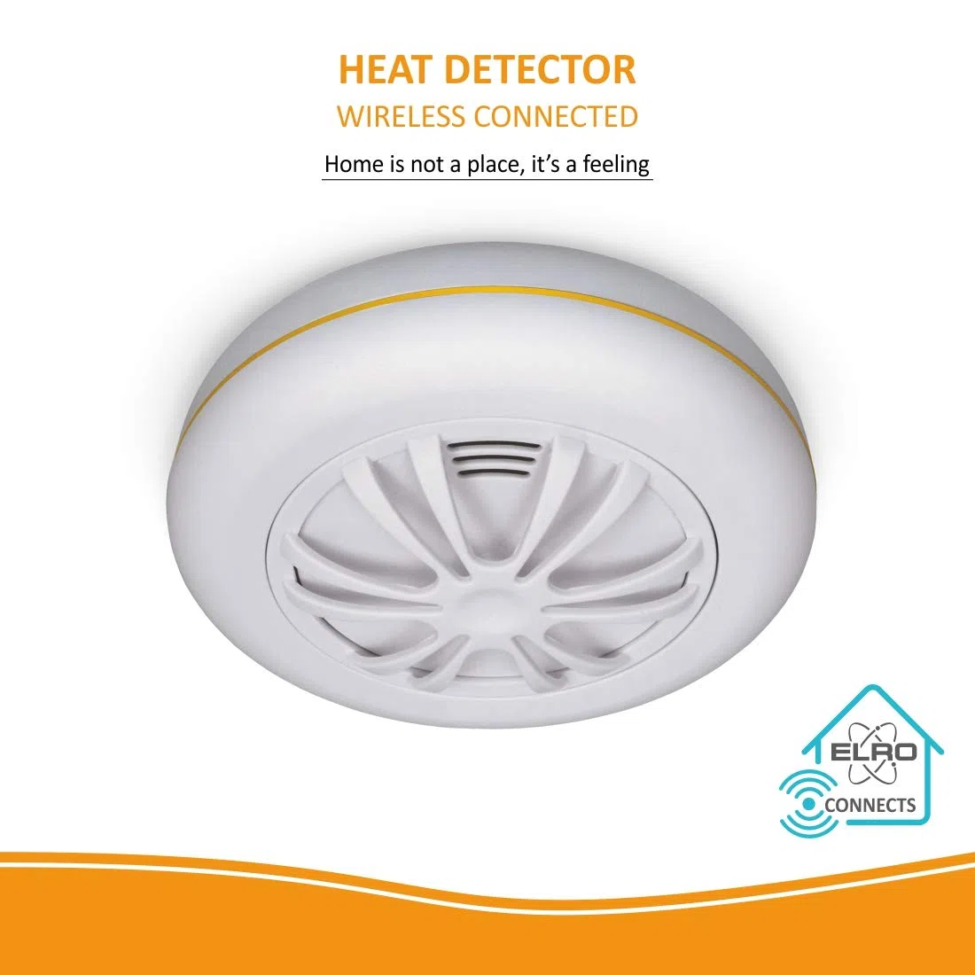 ELRO Connects FH3801R Rilevatore di calore senza fili - allarme cucina