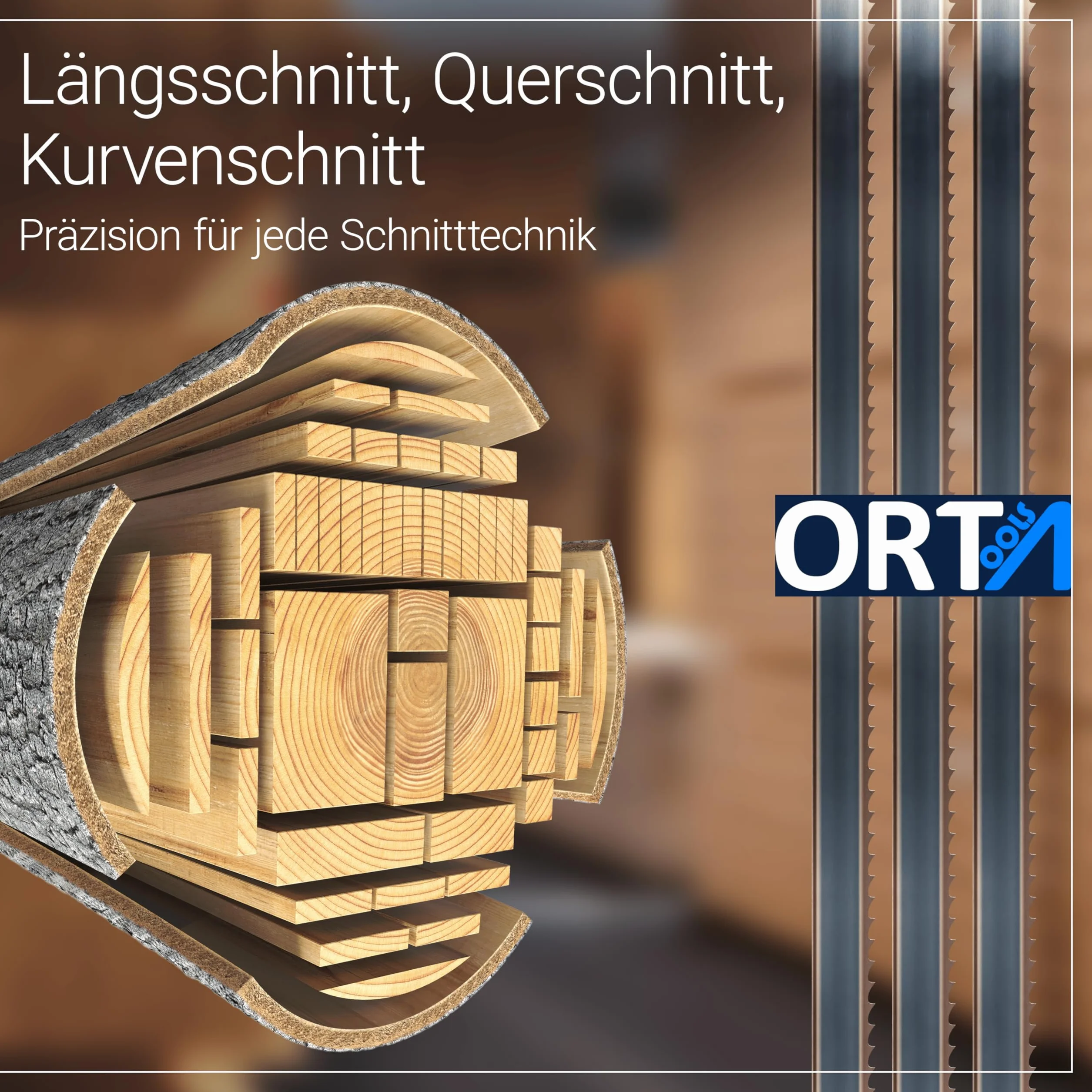 Orta - 3 pezzi – 1490 x 10 x 0,65 x 6 ZpZ Flexback – Lama per sega a nastro per legno morbido e duro, legna da ardere, plastica e metallo non ferroso, adatto per Scheppach Basa 1/Basato 1