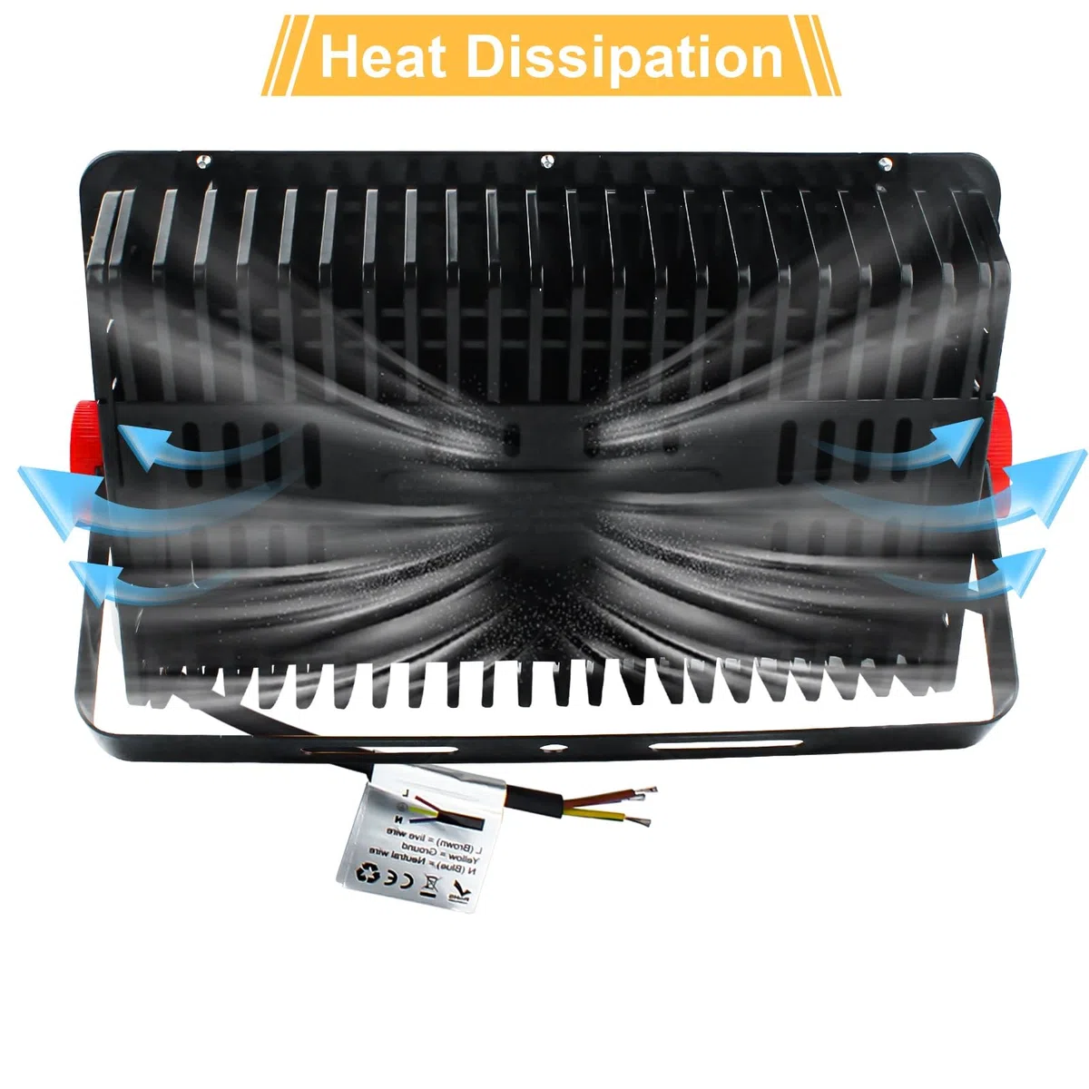 CREATESTAR Faretto Led da Esterno 200W 20000LM, Faretti Led Esterni 3000K Bianco caldo, IP66 Impermeabile Faro Led Esterno per magazzino campo sportivo giardino garage cortile parcheggio