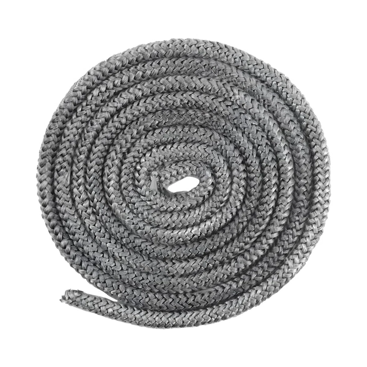 Guarnizione Stufa a Legna, Stufa a Legna in Fibra di Vetro, 6mm x 2,5m, Linea di Tenuta per Porte di Caminetti