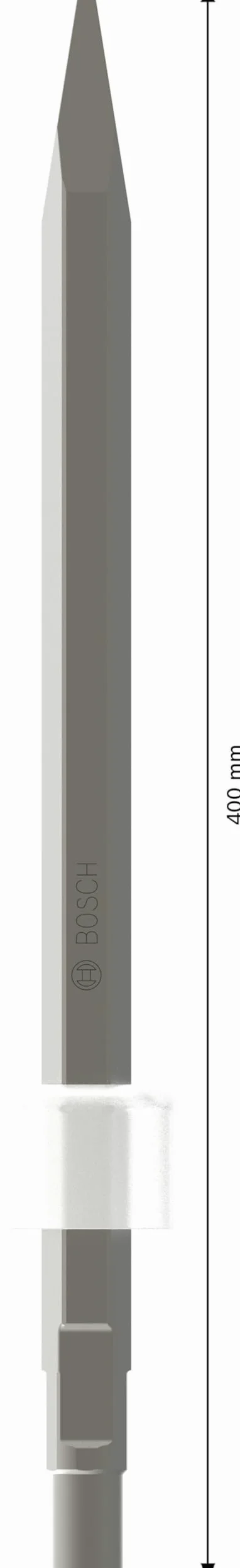 Bosch 1x Scalpello a punta PRO Hex 19-4C, codolo con collare rovesciato (per Calcestruzzo, Mattone, Ø mm, Professional Accessorio Sezionatori)