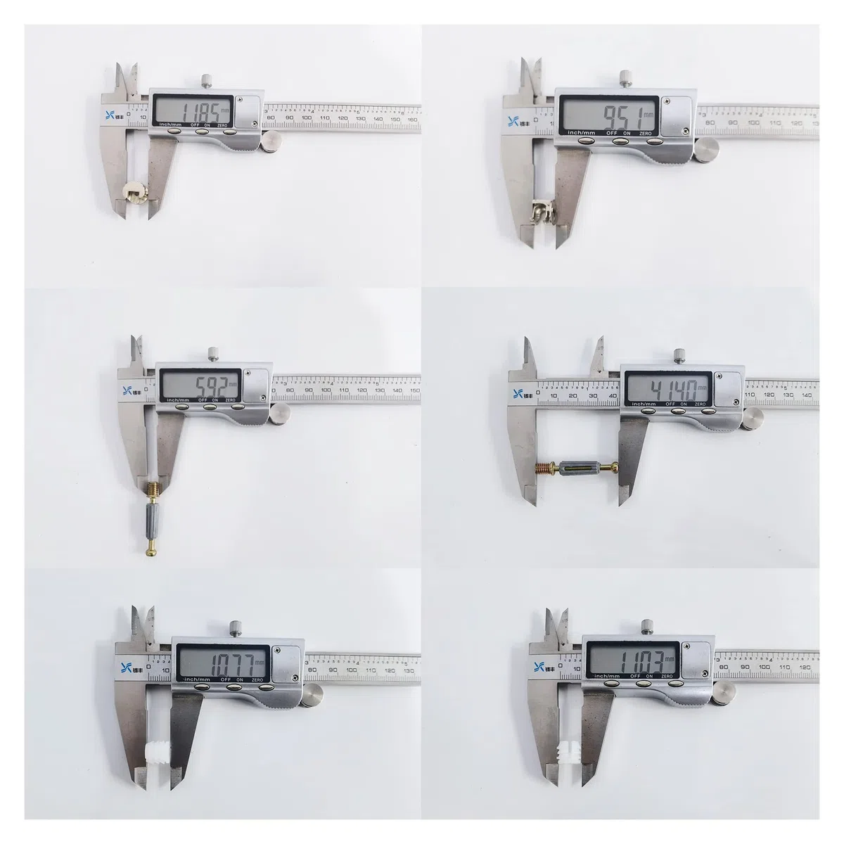 Connettore Eccentrico Raccordi a Camme Ø11,8mm con Tasselli M6x41mm e Dadi Pre-inseriti M6 per il Collegamento del Pannello del Mobiletto Mobili Grigio (Set da 100)