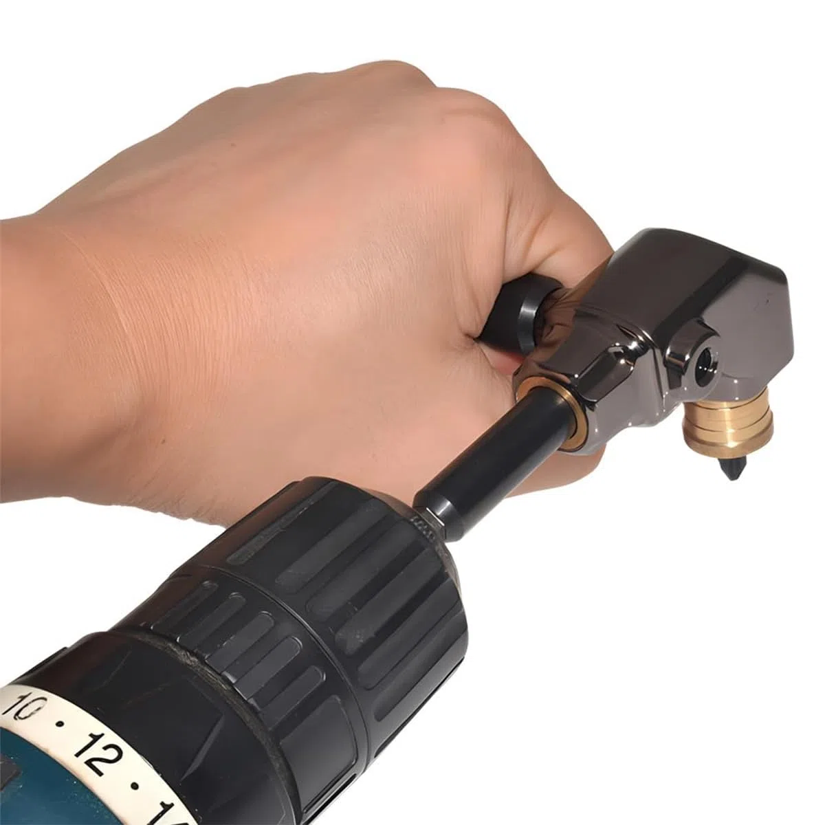 Accessorio Angolare Per Avvitatore Senza Filo Adattatore Per Trapano Ad Angolo Retto Di 90 Gradi Accessorio Per Trapano Senza Filo Ad Angolo Retto