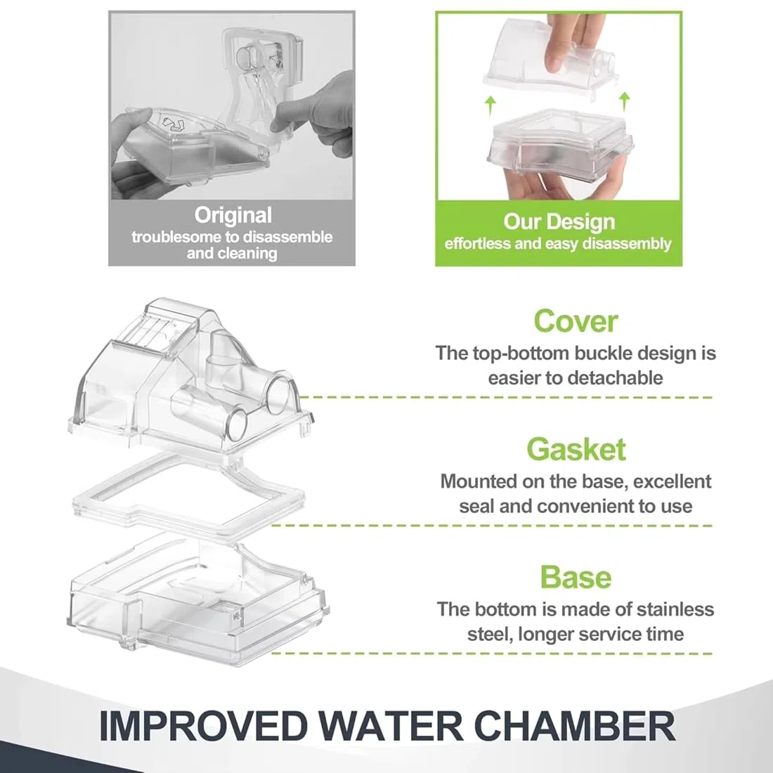 AirSense 10, tubo di ricambio per Aircure 10, pulizia, approvvigionamento affidabile S10
