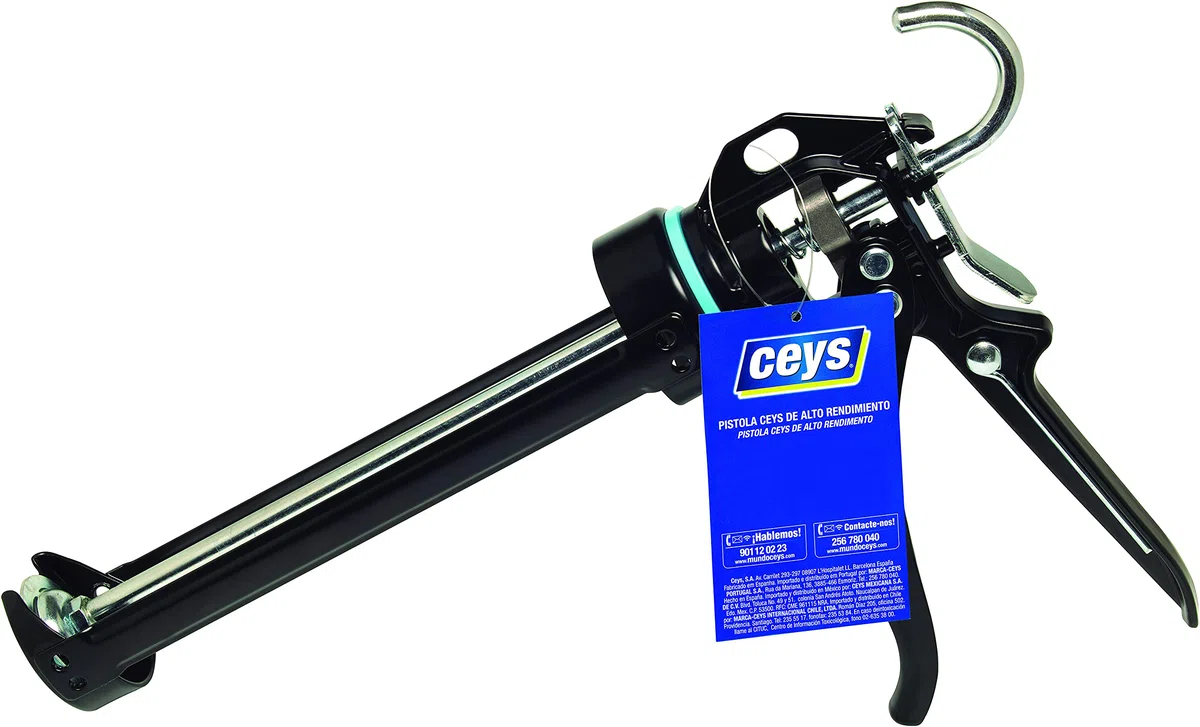 Ceys - Pistola sigillante professionale - Applicatore mastice alta viscosità - Blu