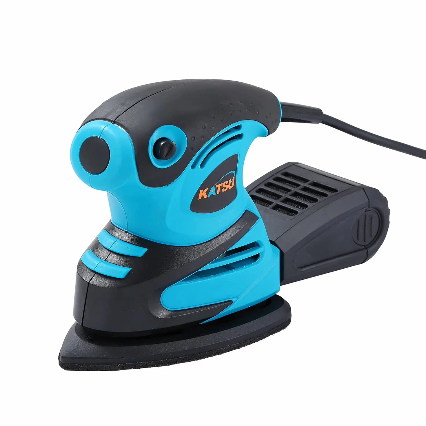 KATSU Levigatrice Detail Elettrica 180W 15000RPM Levigatrice Mouse Multifunzioni con Aspiratore di Polveri e 20 Pezzi Carte Abrasive per Levigare Lucidare 100176