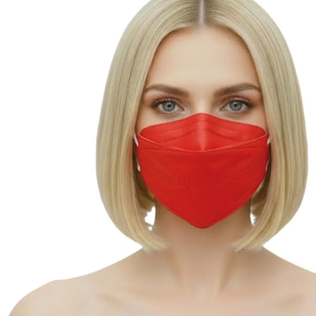 kela 20x Mascherine FFP2 Rosso | Prodotto in Germania | Respiratorie confortevole con estensione del passante per le orecchie | OEKO-TEX Delicato sulla pelle con migliorata capacità respiratoria