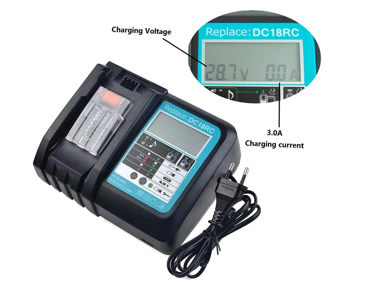 Caricatore 18V DC18RA DC18RC