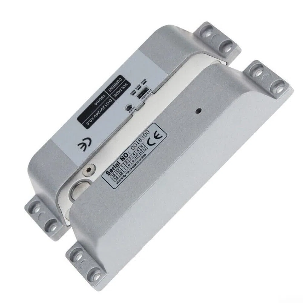 DC 12V 24V fail-safe serratura elettrica bullone per controllo accessi uso su porte in legno e porte in metallo nessuna interferenza esterna