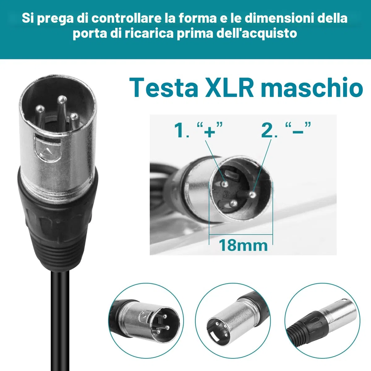 Labtec 54,6V 48V 2A Caricatore Monopattino lettrico, Caricabatteria al Litio 48V per Bici elettrica, Scooter Elettrico, Carrozzina elettrica, Scooter per la Mobilità