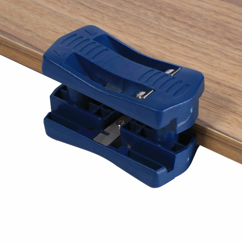 Fdit 2 Pezzi bordatrice Manuale rifilatura Set Manico rifilatrice bordatrice bordatrice rifilatura Manuale attrezzo per la Lavorazione del Legno