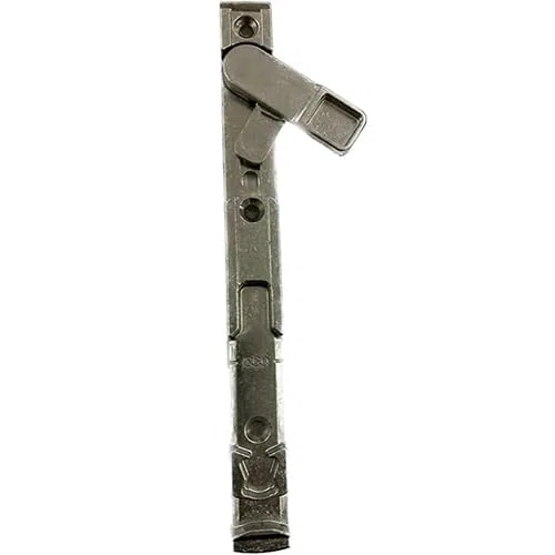 AERREGI CATENACCIO AGB AD INCASSO PER FINESTRE LUNGHEZZA 180mm LARGHEZZA 18mm SPESSORE 12mm ZINCATO
