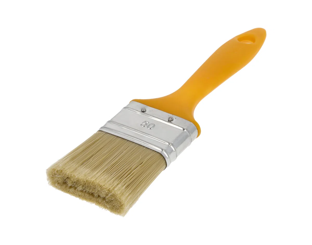 M7 – Set di 15 Pennelli Piatti, Misure: 20, 50, 70 mm, Serie 37 – Setole Sintetiche, Ghiera in Acciaio, Manico in Plastica – 5 Pennelli per Ogni Misura – per Impregnare il Legno e Verniciare