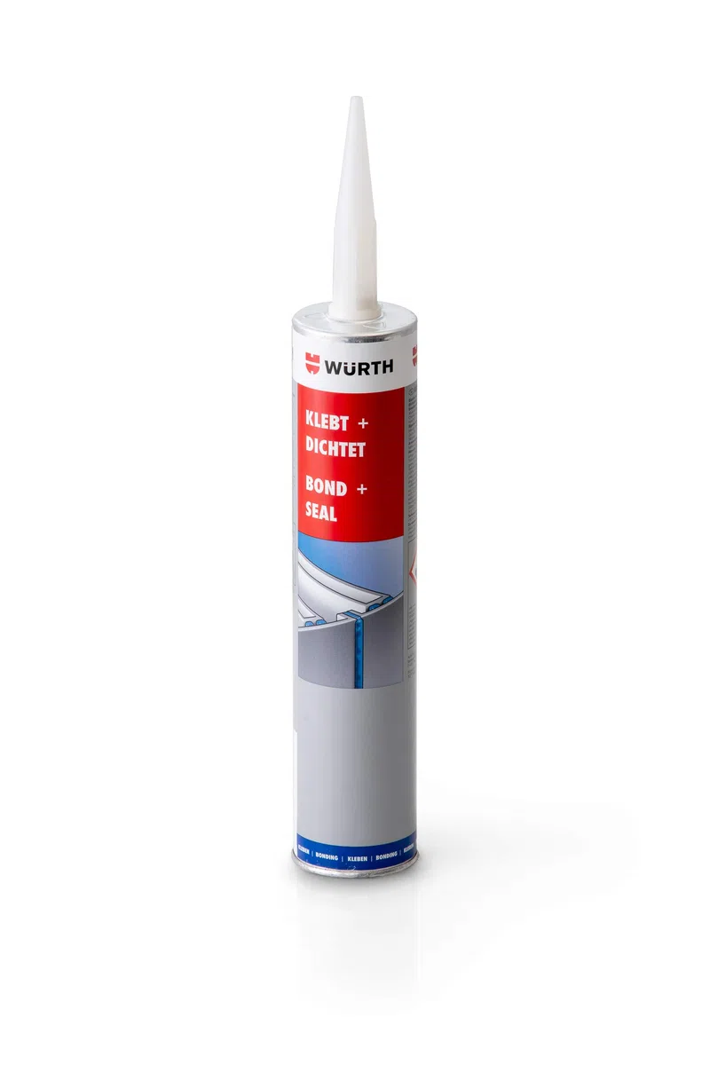 Wurth - Sigillante e adesivo poliuretanico flessibile da 300 ml, colore: Bianco