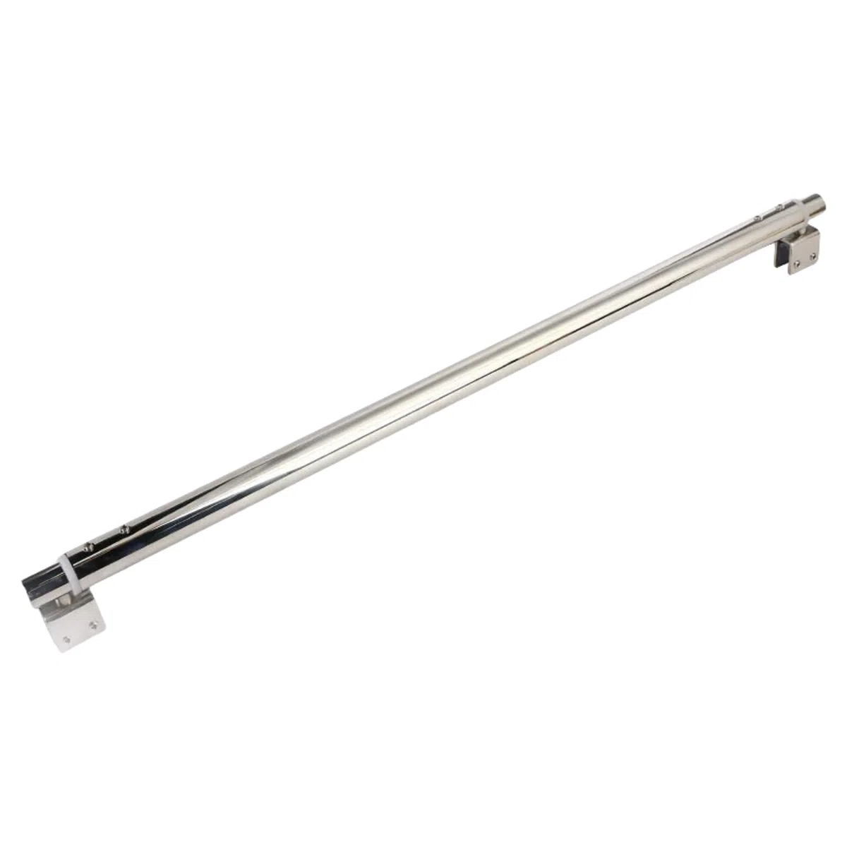 Barra di supporto per porta doccia in acciaio inox regolabile da 1.600 a 800 mm, 25 mm, compatibile da 8 a 12 mm