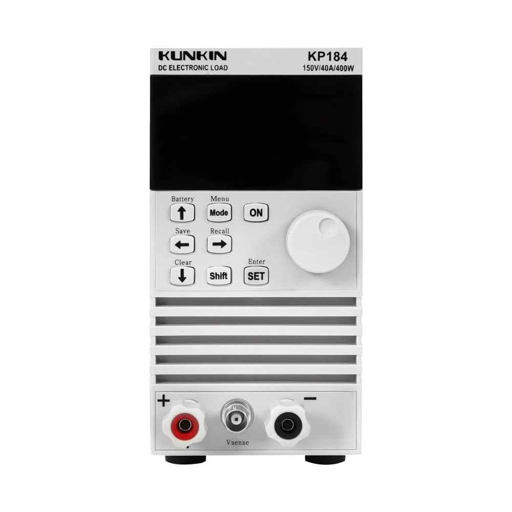 DC KP184 Tester di Carico Elettronico 400 W - Singolo Canale, 4 Modalità CC/CV/CW/CR, Programmabile, Schermo LCD