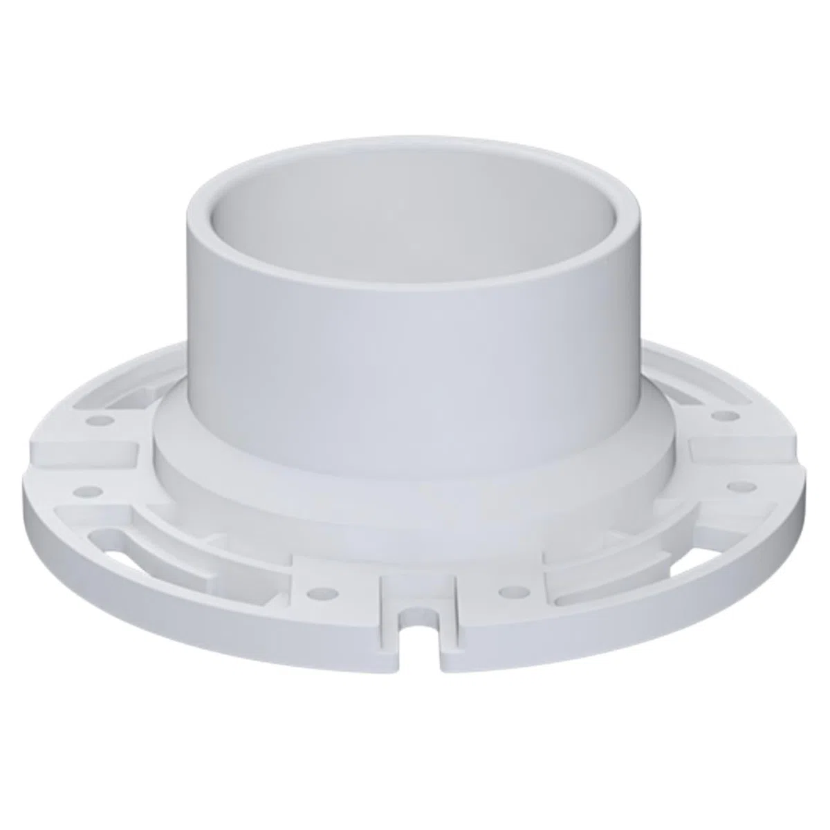 SEAFLO Flangia universale di ricambio per WC RV da 7,6 cm, colore bianco