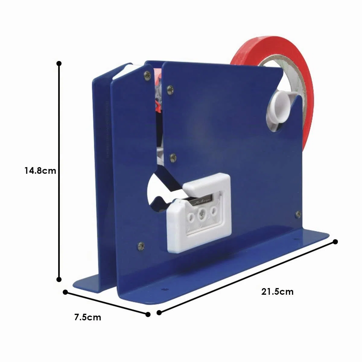 Sigillante a Nastro Adesivo per Sacchetto di Plastica, Nastro Sigilla Sacchetti, Nastro Extra da 6 Rotoli (Blu)