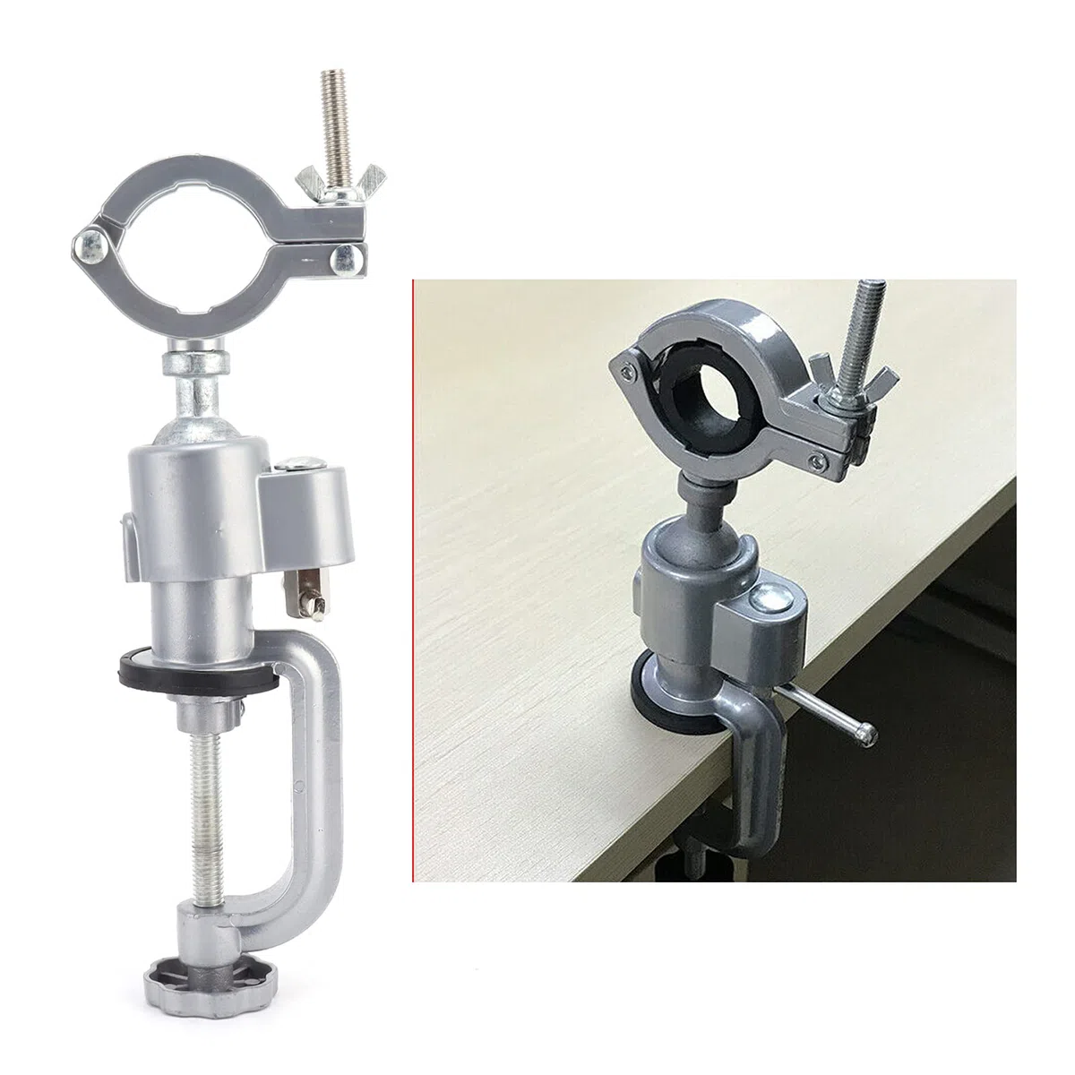Supporto Per Trapano Elettrico Supporto Per Morsa Per Smerigliatrice Multifunzione a 360 Gradi Supporto Per Morsa da Banco Per Morsa da Banco Trapano Elettrico Per Smerigliatrice Elettrica Sm