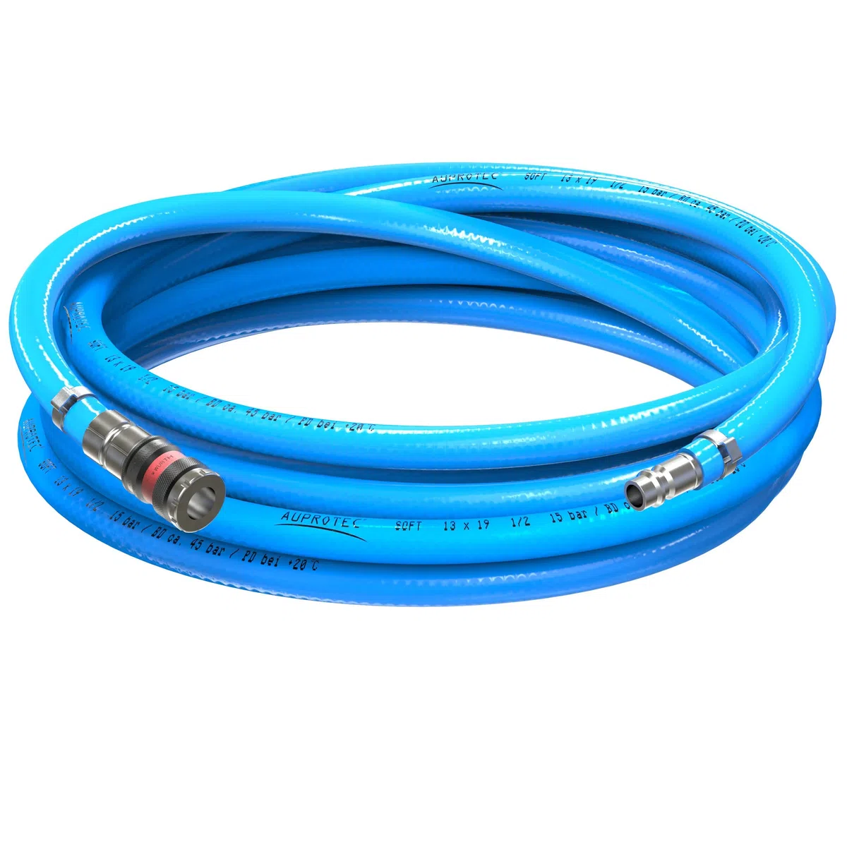 Tubo per aria compressa AUPROTEC + Raccordo di Würth selezione: (3m metri, Ø interno 13mm)