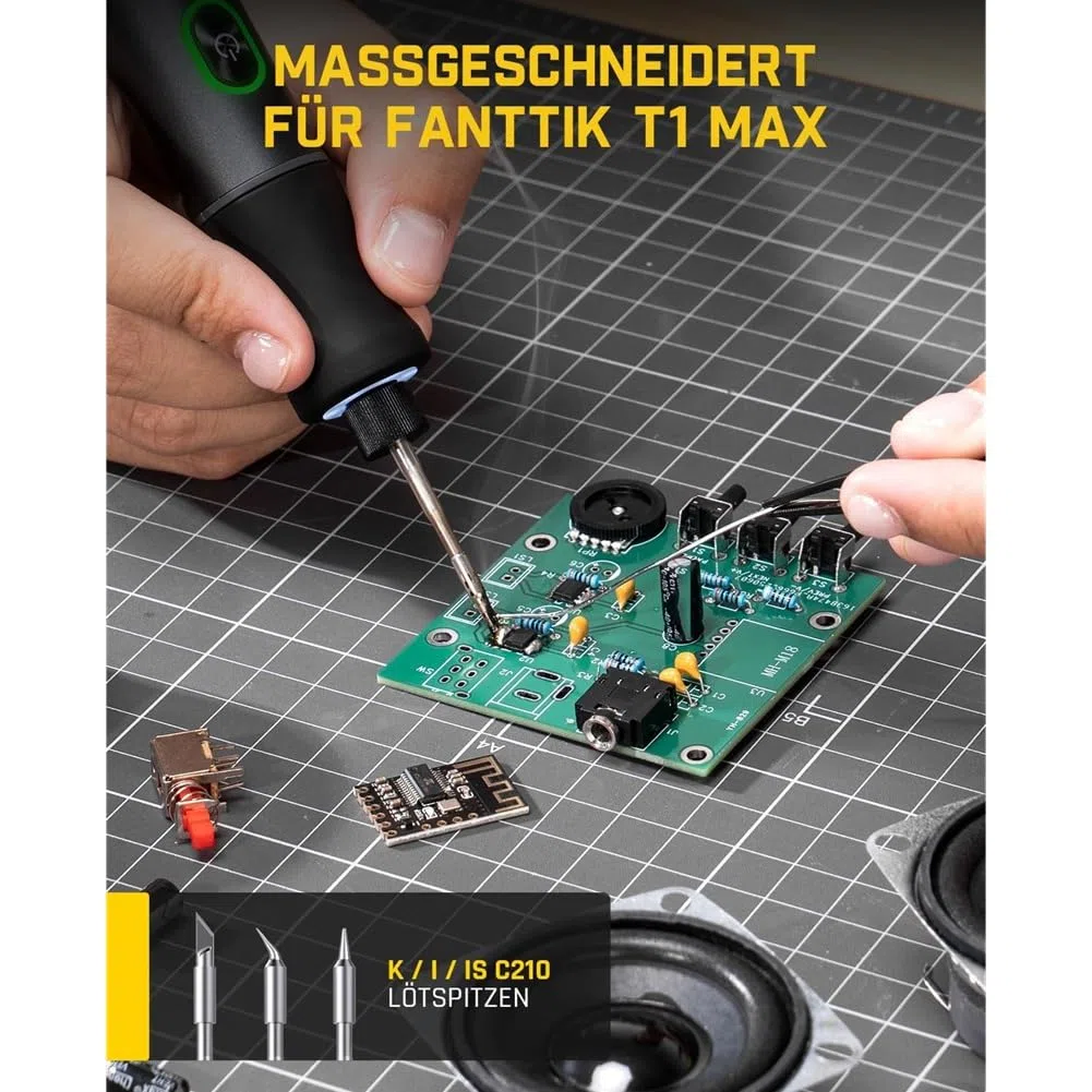6 punte per saldatore C210 di ricambio per T1 Max, C210-K/I/Is, per saldatore