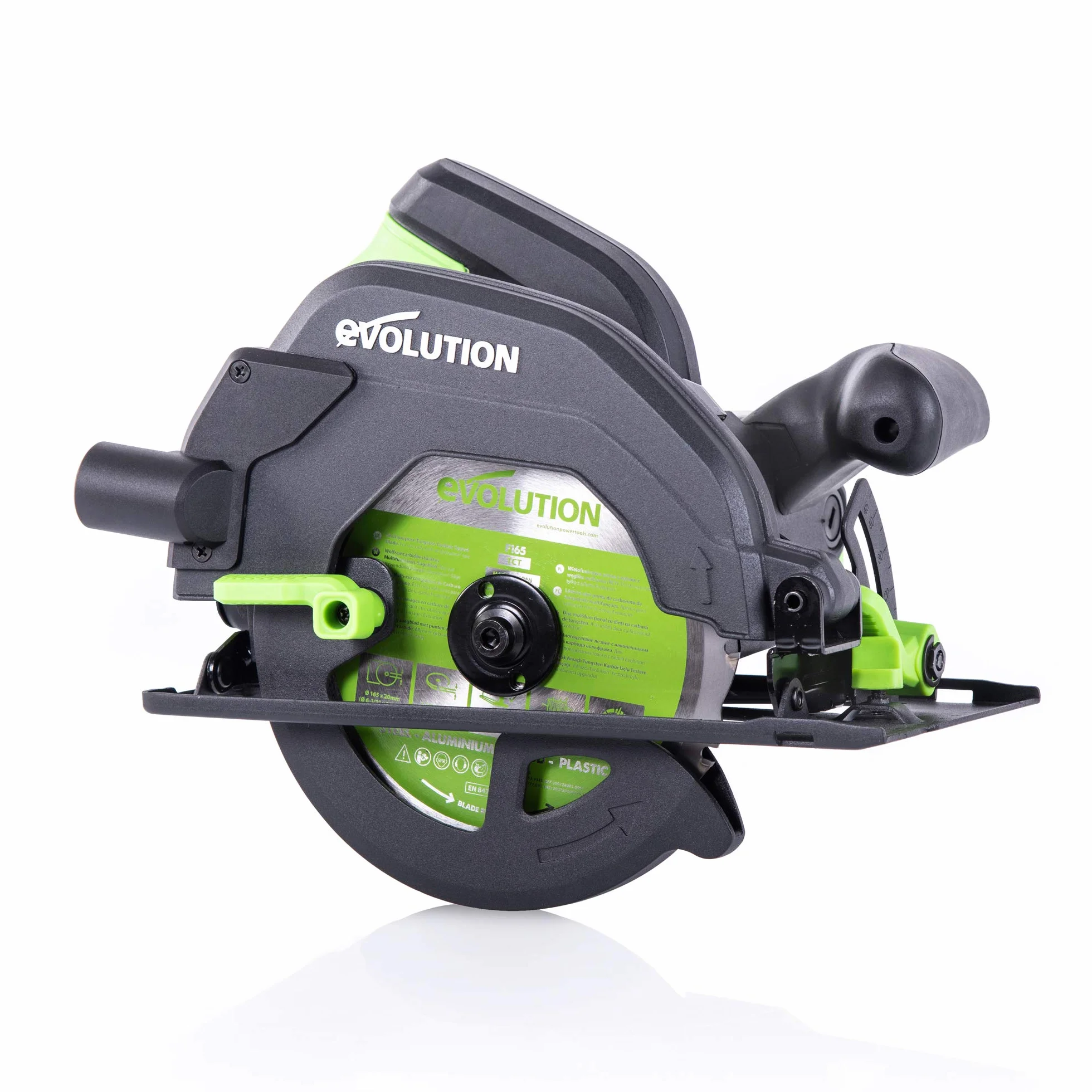 Evolution Power Tools 026-0008 F165CCSL-Sega Circolare Multiuso, 230 V, 165 Mm