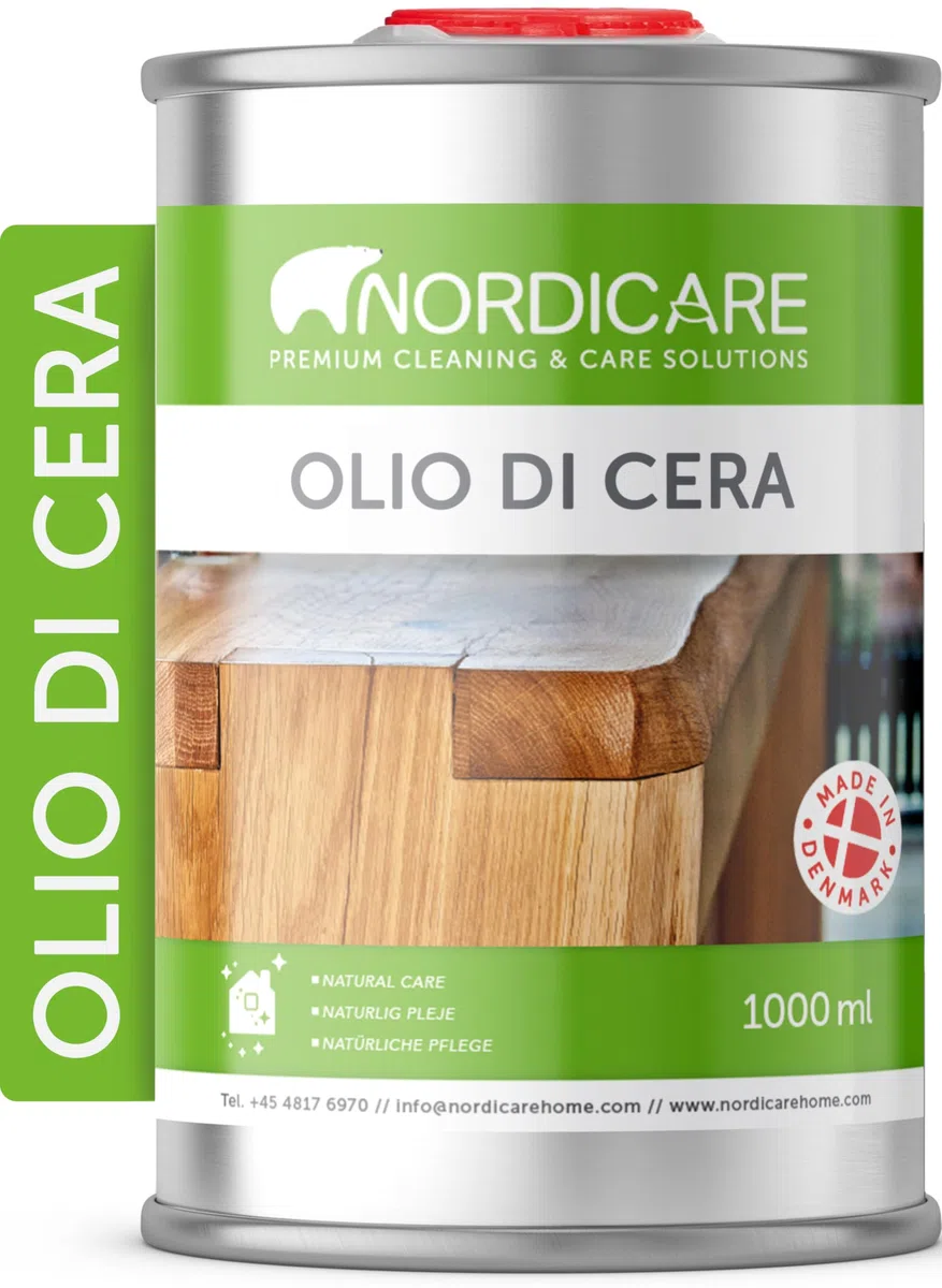 I Cera per legno olio dura [1L] incolore legno Nordicare